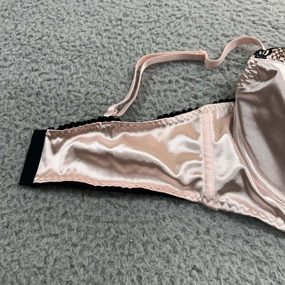 Leg Avenue 胸罩大号内衣文胸蕾丝装饰缎面性感 — 第 4/4 张图片