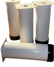 6 Inch Furniture Leg, Adjustable Metal Cabinet Legs Extension,Set of 4