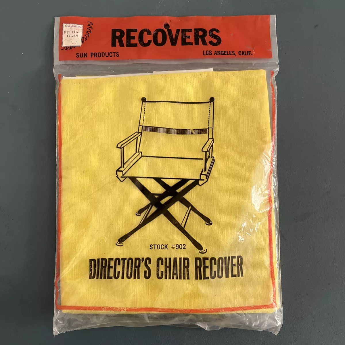 Yellow online directors chair