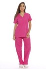 Just Love Women's Nursing Scrub Set - Six Pockets, V-Neck, Cargo Pant for