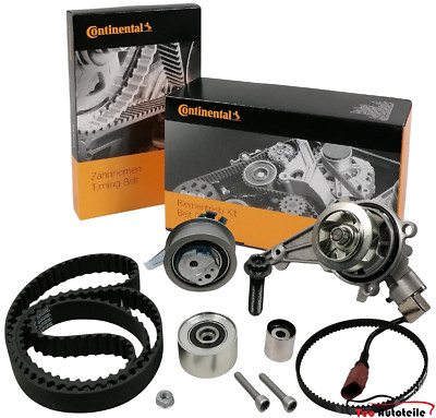 CONTINENTAL Zahnriemensatz Wasserpumpe mit sensor für Audi Seat Skoda VW 2.0 TDI