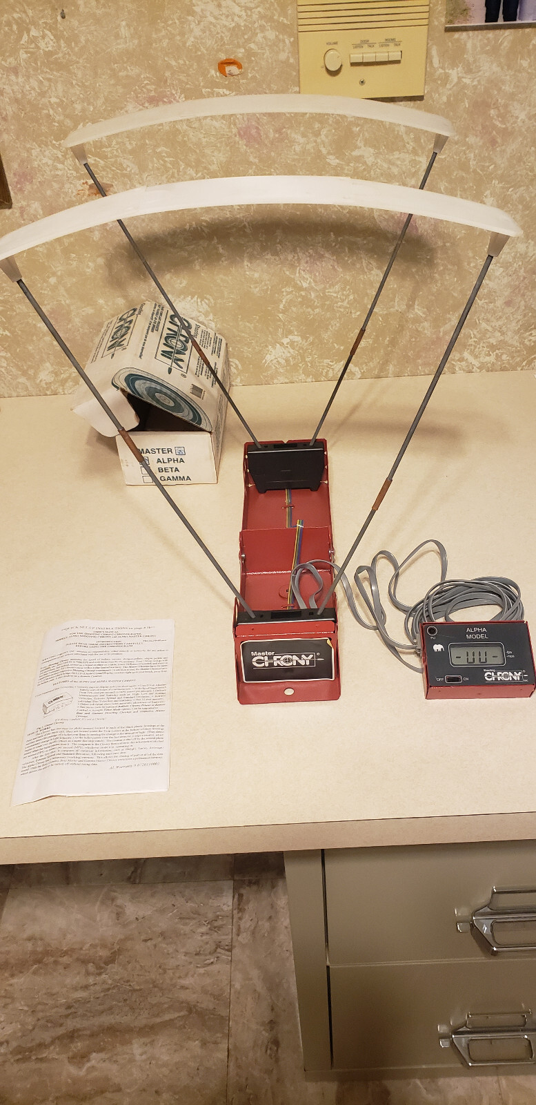 Crony Shooting Chrony Alpha Model eBay