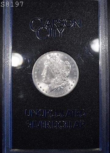 1883-CC *GSA* Morgan Silver Dollar NO Box/COA "VCH BU" *Free S/H After 1st Item*