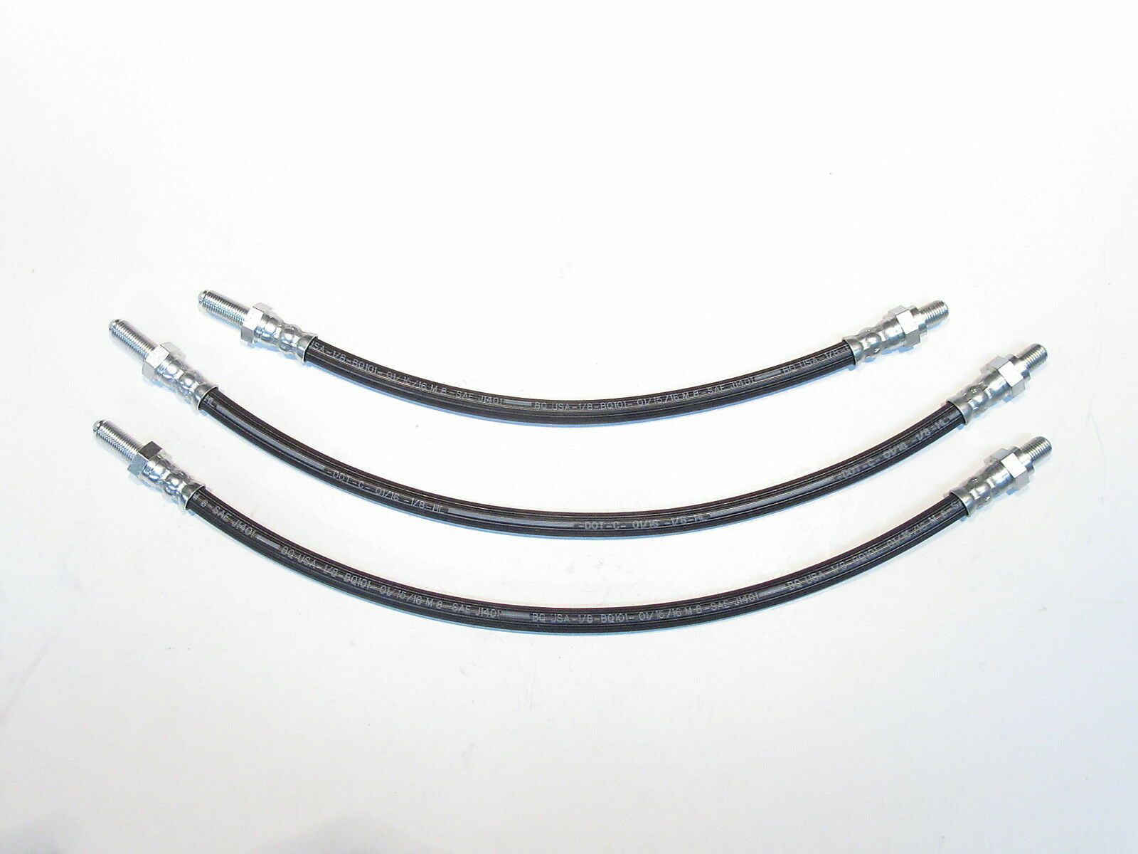 Lotus Eleven Club Sports & LeMans New 3 Piece Brake Hose Kit