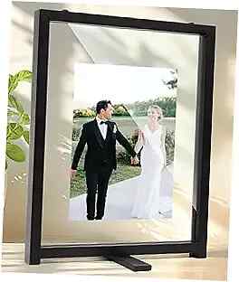 8x10 Floating Picture Frames Pressed Flower Frame 8x10 Photo 8x10 in Black