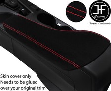 Rot Doppel Naht Wildleder Armlehne Klappe F�r Chevrolet Camaro 2016-2020