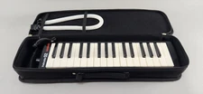 Hohner Instructor 32 Keys Melodica Piano W/ Case Black/White Portable Instrument