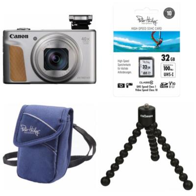 Canon PowerShot SX740 HS silber Super-Set