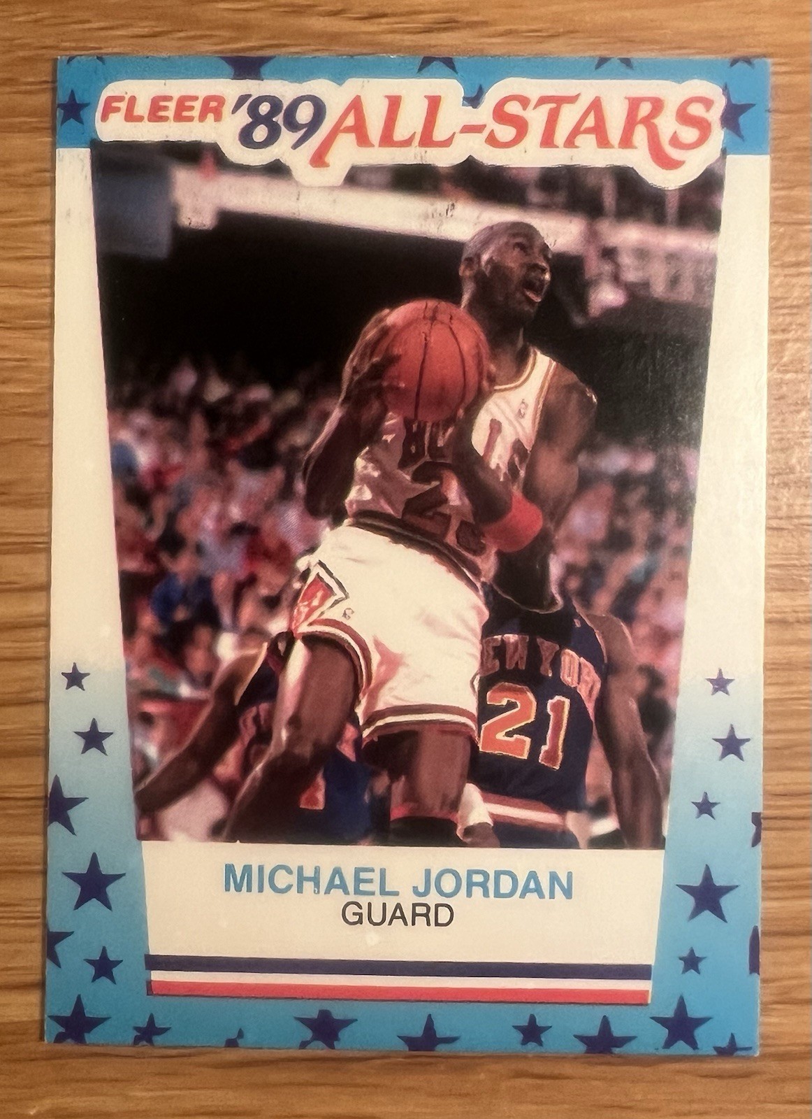 1989-90 Fleer - All-Stars Stickers Michael Jordan #3