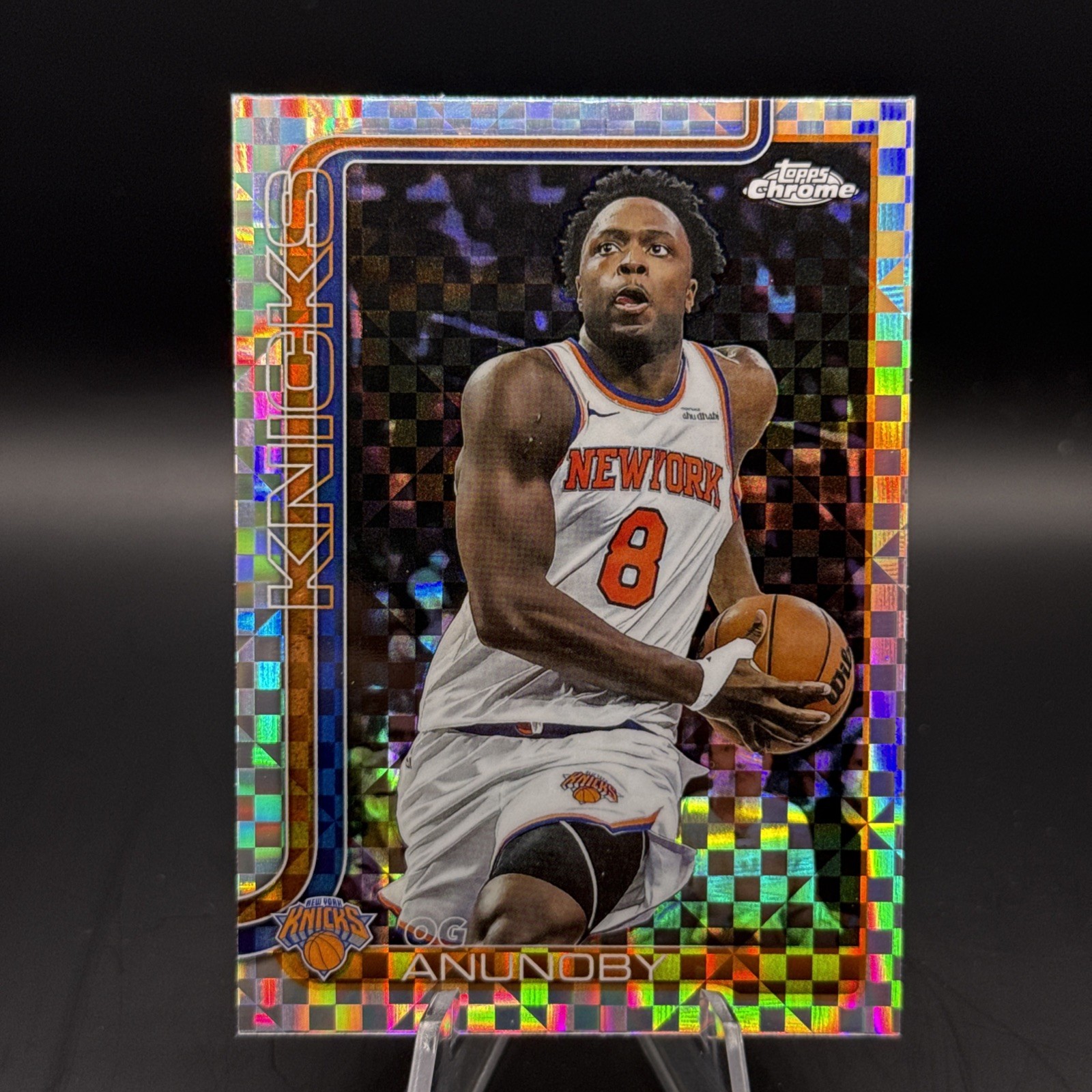 2025-26 Topps Chrome - OG Anunoby #131 X-Fractor
