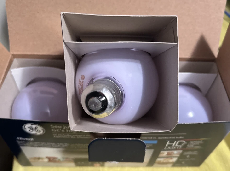 Ge 40w, Frosted 250 Lumen Decorative G 25 Shape Medium Screw 3 Bulbs HD Reveal - Image 4 of 4