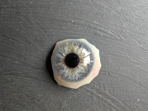 Vintage Glass Prosthetic Eye Iris -1b