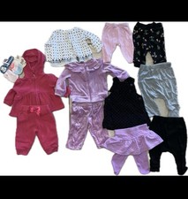 Baby Girls Winter Clothes Size 0-3 Months Lot Of 12 Pcs. Different Brands