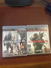 Crysis 2 & Crysis 3 Hunter Edition Sony PlayStation 3 PS3 Bundle - CIB