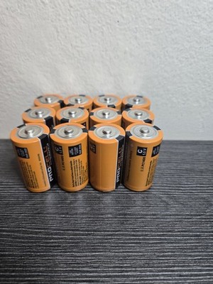 24 Duracell Procell C  Alkaline Batteries All Tested Voltage 1.50 Or Above