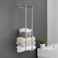Towel Racks For Bathroom Rolled Towel Storage Wall Mounted Bath Towel Holder For