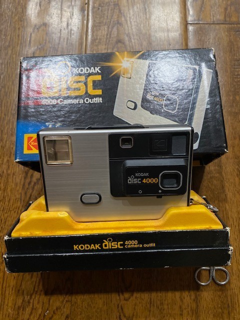 Vintage KODAK Disc 4000 Camera UNTESTED | eBay