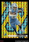 2025 Panini Mosaic Mosaic Gold #103 Jahmyr Gibbs 10/10 LIONS