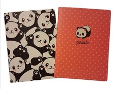 Carnet de croquis Panda 2 pièces