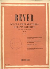 BEYER SCUOLA PREPARATORIA DEL PIANOFORTE PER GIOVANI ALLIEVI Op.101 (Pozzoli)