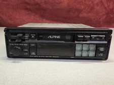 Alpine 7290 Am/Fm Cassette Deck Car Stereo Pu...