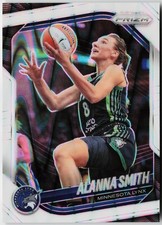 2025 Panini WNBA Prizm Alanna Smith #101 White Seismic Minnesota Lynx-