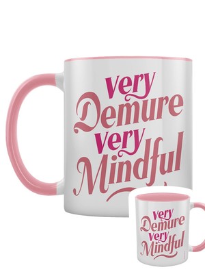 Very Demure Very Mindful Pink Inner 2-Tone Becher