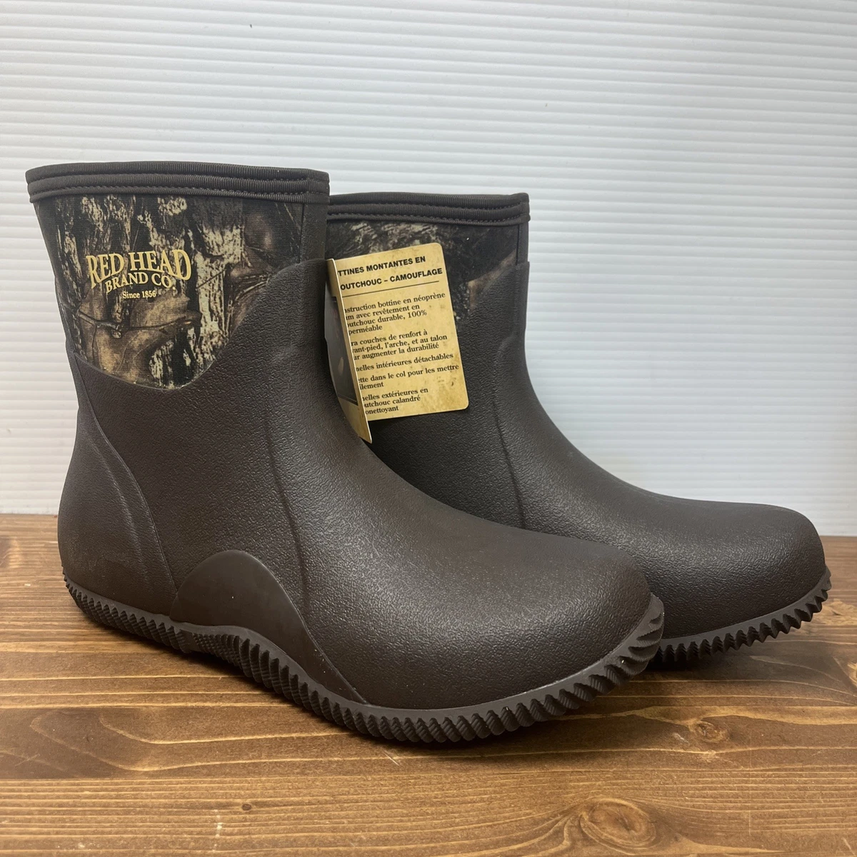 RedHead Waterproof Boots Brown Insulated Hiking Outdoors Hunting Men\'s Size 8 RedHead Men Boots Hunting Footwear for sale | eBay main image 3