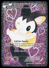Emolga RC23/RC25 Full Art Legendary Treasures Radiant Collection Pokémon Card