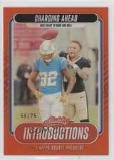 2024 Panini Absolute Introductions Orange Spectrum 58/75 Brenden Rice #I-BRE v9t