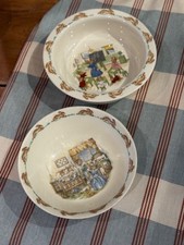 Vintage Royal Doulton Bunnykins Baby Bowls – Set of 2