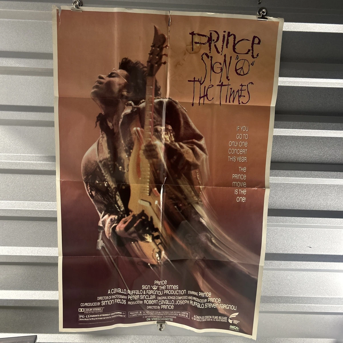 Original Prince (Musical Artist) Posters for sale | eBay
