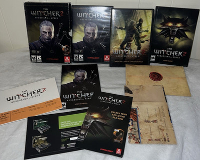 The Witcher 2 Assassins of Kings Collector s PC DVD RPG M 2011 NTSC-U/C Extras