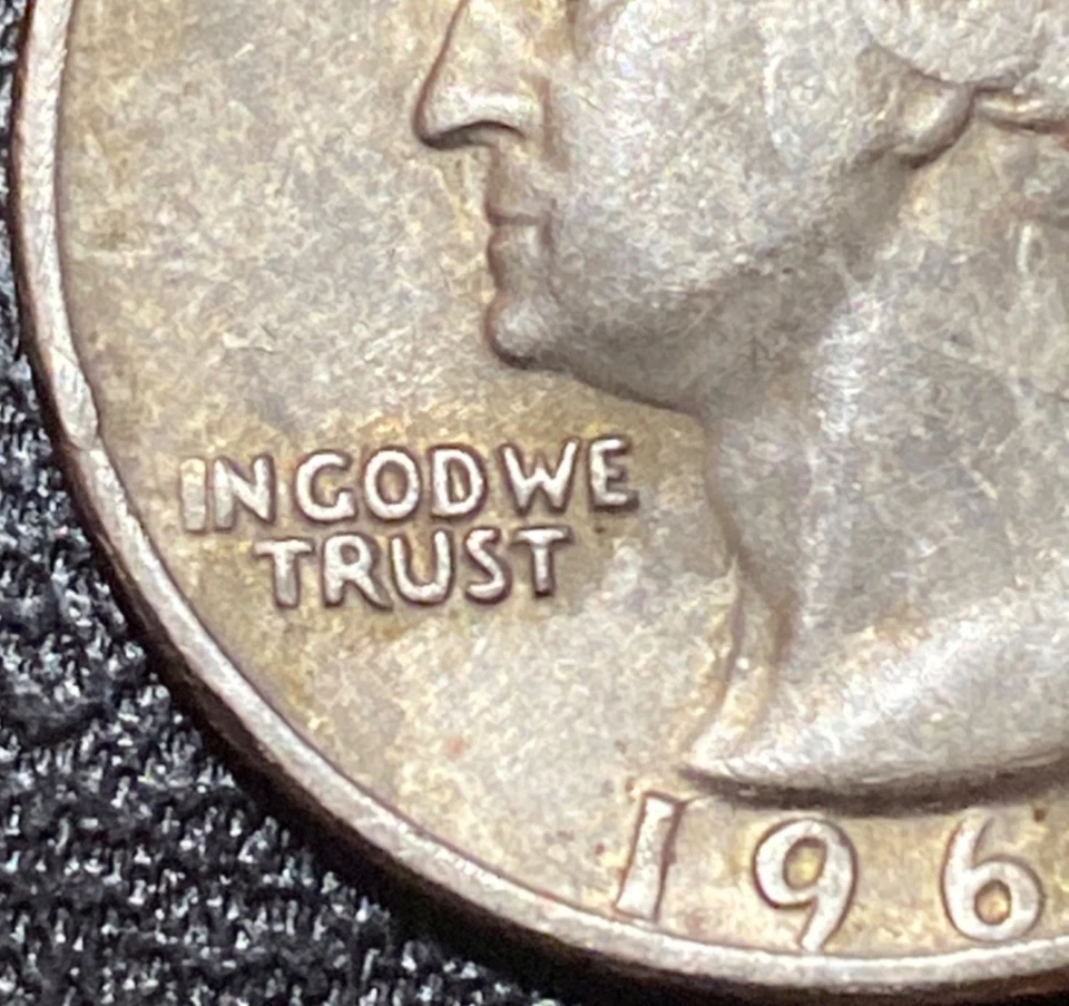 RARE 1965 Quarter Multiple Errors No Mint Mark DD SPACING - Image 2 of 4