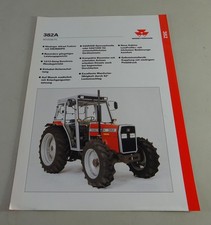Prospekt / Datenblatt Massey Ferguson Allrad-Traktor 59kW / 80PS Stand 10/1993