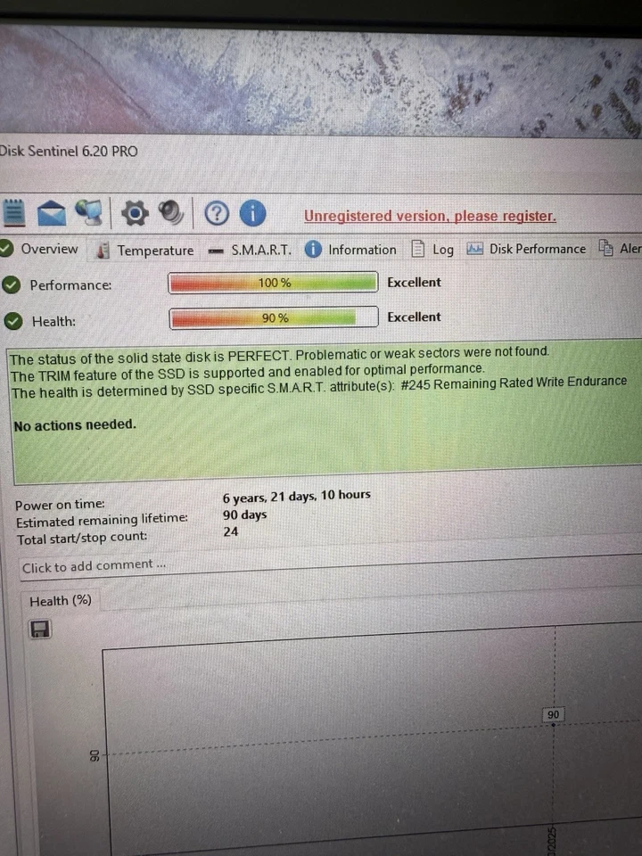 LOTE DE 6 90% INTEL SSD SERIE D3-S4610 SSDSC2KG480G8R 06JGT5 480GB 2.5" 6Gb/s Foto 4 de 4