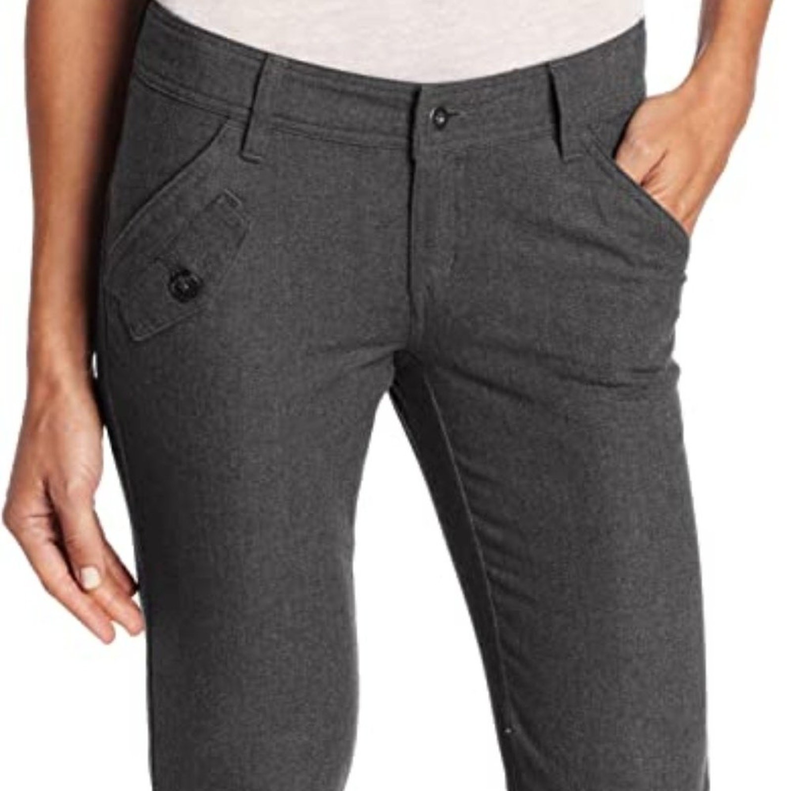 Pantaloni Merrell Narmada dritti a spina di pesce 2 nuovi con etichetta