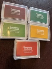 Craftsmart Washable Ink Pad 5Pcs Assorted Colors.