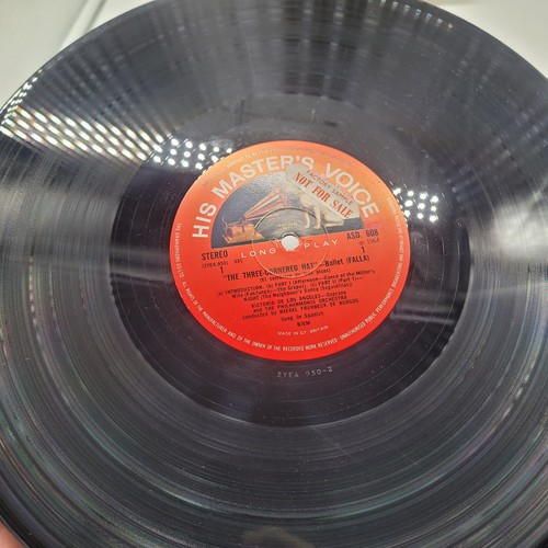 THE THREE CORNERED HAT FRUHBECK DE BURGOS FALLA LP HMV UK SAMPLE RECORD ALBUM - Picture 8 of 10
