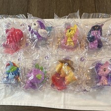 my little pony mcdonald’s fast food premiums toys set ages 3-7 2018