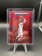 2021-2022 Panini Obsidian Devonte Graham Red Flood Pelicans New Orleans
