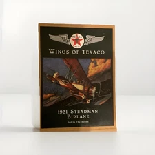 Wings of Texaco 1931 Stearman Biplane 3rd in Series Coin Bank *NEW*