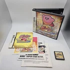 Kirby Super Star Ultra (Nintendo DS 2008) CIB Complete w/ Manual & Inserts