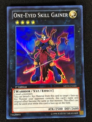 Yugioh One-Eyed Skill Gainer ABYR-EN040 1st Super (NM)