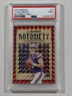 2024 Mosaic JJ McCarthy Notoriety Red PSA 9 Minnesota Vikings