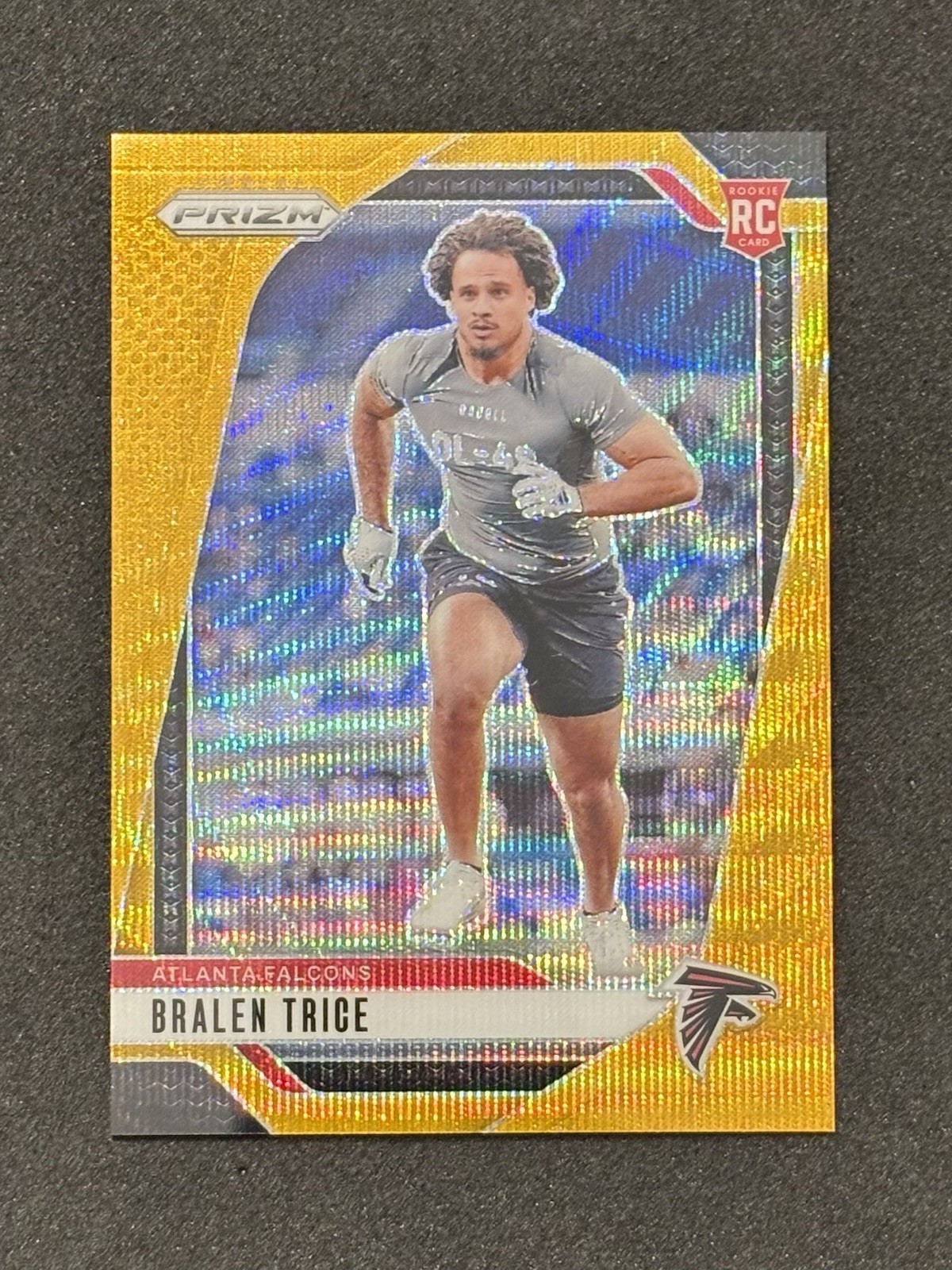 Bralen Trice Panini Prizm #312 Gold Wave