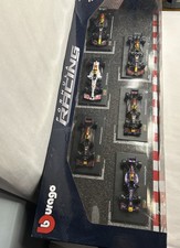BURAGO RED BULL RACING FORMULA 1 SET X 6 CARS 1/43 scale models BNIB 2024
