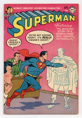 Superman #91 VG- 3.5 1954