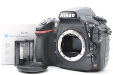 Corpo fotocamera reflex digitale Nikon D810 36,3 megapixel eccellente + 5 con carica batteria