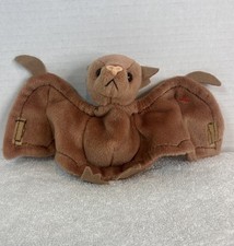 RARE Ty Beanie Baby BATTY the Bat 1996 Retired Original Tag W/Errors PVC Pellets
